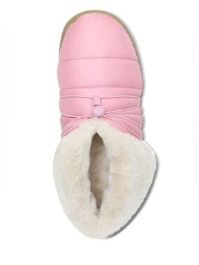 Vionic Gabrie Woman’s Puffy Arch Supportive Slippers Sz 7 Pink Indoor & Outdoor